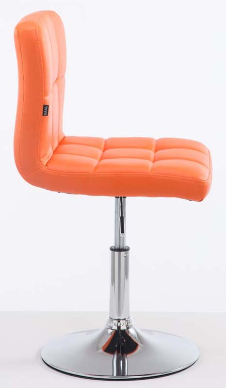 2-Pack Lounge Stol Palma V2 Konstläder orange